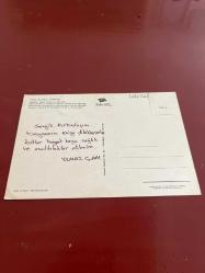 Heykel - yeşil türbe ve Uludağ Bursa keskin color    kartpostalı 15x10.5 ebatında