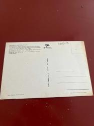 Süleymaniye haliç ve Atatürk köprüsü gece İstanbul keskin color kartpostalı 15x10.5 ebatında