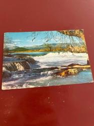 Manavgat şelalesi Alanya panorama  kartpostalı 15.5x10.5 ebatında