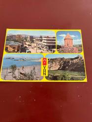 Şehirden dört görünüş Van yurt matbacılık kartpostalı 16x11ebatında