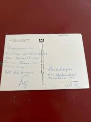 Şehirden dört görünüş Van yurt matbacılık kartpostalı 16x11ebatında