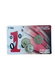 2005 1 Yeni kuruş -Tedavul eden madeni Paralar