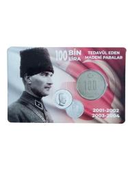 2002 100 Bin lira özel kitinde