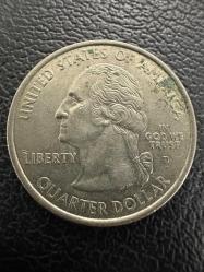 Amerika Çeyrek Dolar ABD ¼ Dolar , 2002 Ohio Eyaleti Çeyreklik Darphane işareti 