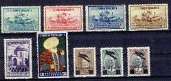 1938-1941 YILLAR ARASI TÜRKİYE CUMHURİYETİ DAMGASIZ TAM SERİ KATALOG DEĞERİ YÜKSEK, MNH PULLAR.
