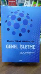 MESLEK YÜKSEKOKULLARI İÇİN GENEL İŞLETME