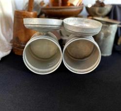 1950 Fransa, Alüminyum Kahve Şekerlik Seti