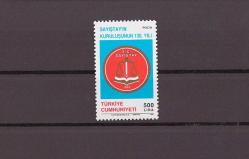 1992 Sayıştay'ın Kuruluşunun 130. Yılı Mnh Lüks Pul    ----TC782-783