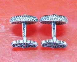 EsKi TUĞRALI GüMüŞ KOL DÜĞMELERİ.......925 AYAR