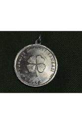 1946 garanti bankası Cumhuriyet'in 50. yıl hatırası madalyonu 3,5 cm çapında