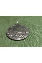 1946 garanti bankası Cumhuriyet'in 50. yıl hatırası madalyonu 3,5 cm çapında