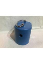 iş bankası plastik mavi kumbara karton kutusunda