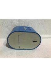 iş bankası plastik mavi kumbara karton kutusunda