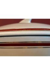 1970 ler sümerbank yarımca porselen - çorbalık 25 cm x 15 cm ölçülerinde