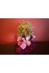 1980 ler 38 cm boyunda Avrupa porselen bebek kfg94