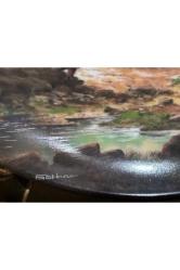 1991 alman kaiser limitli üretim porselen duvar tabagi tabak 19,5 cm çapında  - jkkh87