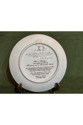 1991 alman kaiser limitli üretim porselen duvar tabagi tabak 19,5 cm çapında  - jkkh87