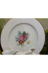 limoges porselen dekor duvar tabağı tabak - 26 cm çapında