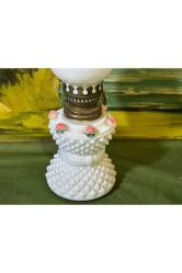 20 cm boyunda fransız Opalin gaz lambası