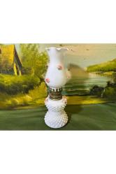 20 cm boyunda fransız Opalin gaz lambası