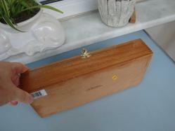 GERARD / GENEVE AHŞAP PURO KUTUSU ( Menteşeli & Kilitli Kapaklı ) Made DOMINICAN REPUBLIC - KOLEKSİYONLUK BÜYÜK BOY AHŞAP KUTU