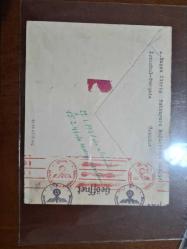 1941 Türkiye’den Nazi Almanyası’na Gönderilmiş Sivil Sansürlü Zarf – Nadir