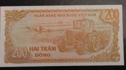 1967 YILI VİETNAM 200 DONG  HİÇ KULLANILMAMIŞTIR.