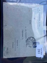 II. Dünya Savaşı 2’li Orijinal Zarf Lotu – 1940 Nazi Sansürlü Türkiye Gönderimi & 1945 Feldpost Tank Avcı Birliği Yazışması