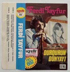 Ferdi Tayfur - Durdurun Dünyayı Kaset Kartoneti (Uzelli - 692)