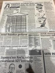 SABAH EKONOMİ GAZETESİ SABAH DOĞUM GÜNÜ GAZETESİ - 27 mayıs 1992 - Borsa-Döviz-Yatırımcının borsa günlüğü-Yatırım fonları-Cebinizdeki paranın seyir defteri-Nejat eczacıbaşı-aır france-can has-dışbank-Beşiktaşın iş merkezini koç yapacak-Ercan İnan-Adil Korkut-İzmirliler TUSİAD’a bayrak açtı-Aydın Demir-Suat Yalkın-Tevfik Altınok-Bayram Başaran-Aydın demir-Osman ulagay-Borsa Faresi-Observer-Asil Nadir-Bora Paran-SPK’dan 4 şirkete muhasebe dersi-Erdal Yılmaz-Casiodan tansiyon ölçen alet-Meral Tamer-Sibel Görgünel-Şarani Coşkun-Hatice Bolat