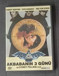 3 DAYS OF CONDOR * AKBABANIN ÜÇ GÜNÜ * ROBERT REDFORD * FAYE DUNAWAY * DVD