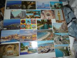 İZMİR KARTPOSTAL LOTU 150 ADET 2.EL KULLANILMIŞ+ÜCRETSİZ KARGO