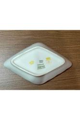 limoges rehausse main el boyama sunumluk şekerlik kase - 17,5 cm 11 cm x 3 cm ölçülerinde