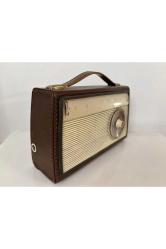 antika grundig radyo - fm bandı yoktur