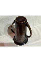 bakır kulplu vazo - 19 cm boyunda