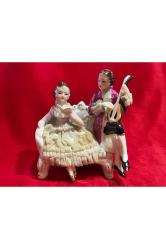AVRUPA DRESDEN PORSELEN BİBLO 12 CM