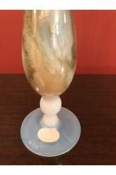 italyan Opalin vazo 20 cm boyunda