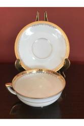 Limoges sj porselen Çay kahve fincanı