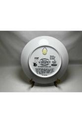 fransız limoges kadın temalı porselen duvar tabağı 21,5 cm çapında