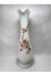 italyan opalin vazo - 23 cm boyunda