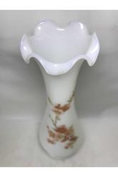 italyan opalin vazo - 23 cm boyunda