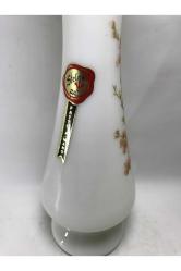 italyan opalin vazo - 23 cm boyunda