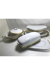 Japon Noritake Goldridge Porselen Kahvaltılık Seti