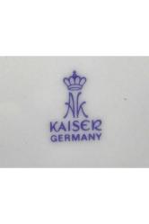 alman kaiser kedi resimli duvar tabağı 20 cm çapında