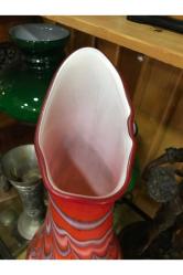 44,5 cm boyunda Opalin vazo