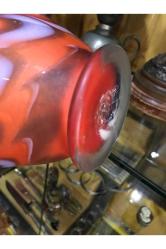 44,5 cm boyunda Opalin vazo