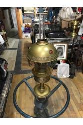 50 cm Yüksekliğinde Pirinç Fransız Gaz Lambası
