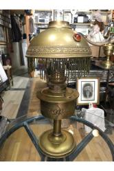 50 cm Yüksekliğinde Pirinç Fransız Gaz Lambası
