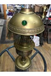 50 cm Yüksekliğinde Pirinç Fransız Gaz Lambası