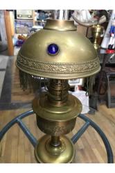 50 cm Yüksekliğinde Pirinç Fransız Gaz Lambası